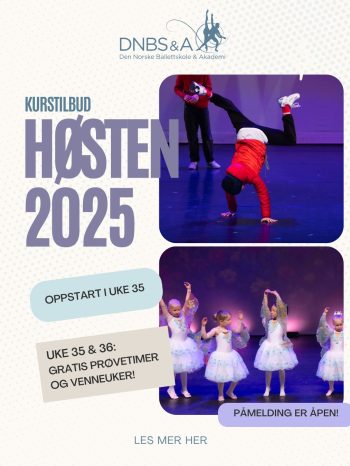 Høsten 2025 dansteater