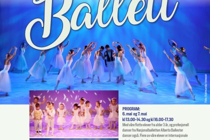 Ballett Sommerforestillinger 6 Og 7 Mai Plakat 2023 Bærum Kulturhus