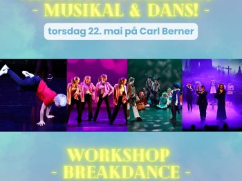 Få en smakebit på våre kompanier og kurs innen musikal og dans og søk opptak til våre kompanier; musikalgruppa & fusion dance company