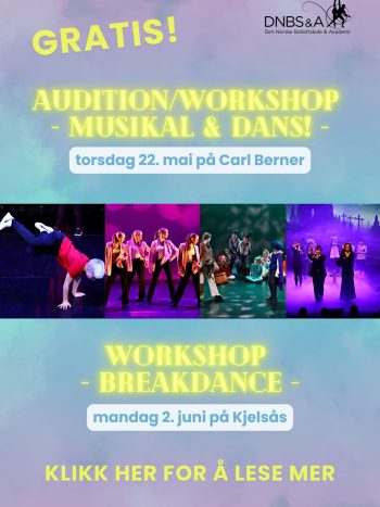 Få en smakebit på våre kompanier og kurs innen musikal og dans og søk opptak til våre kompanier; musikalgruppa & fusion dance company